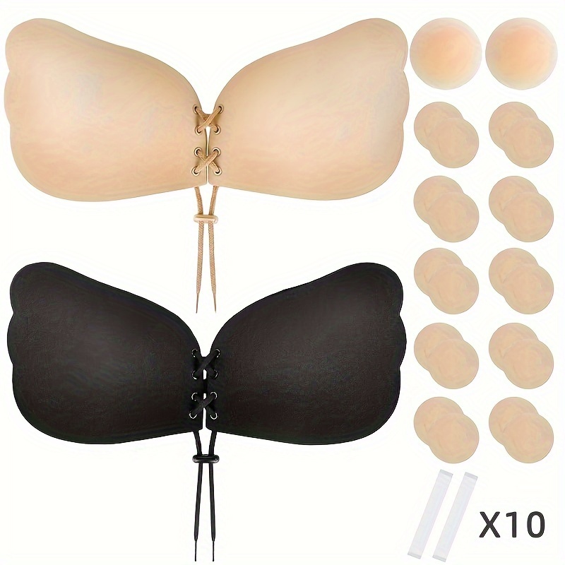 Silicone Nipple Covers Strapless Invisible Self adhesive - Temu