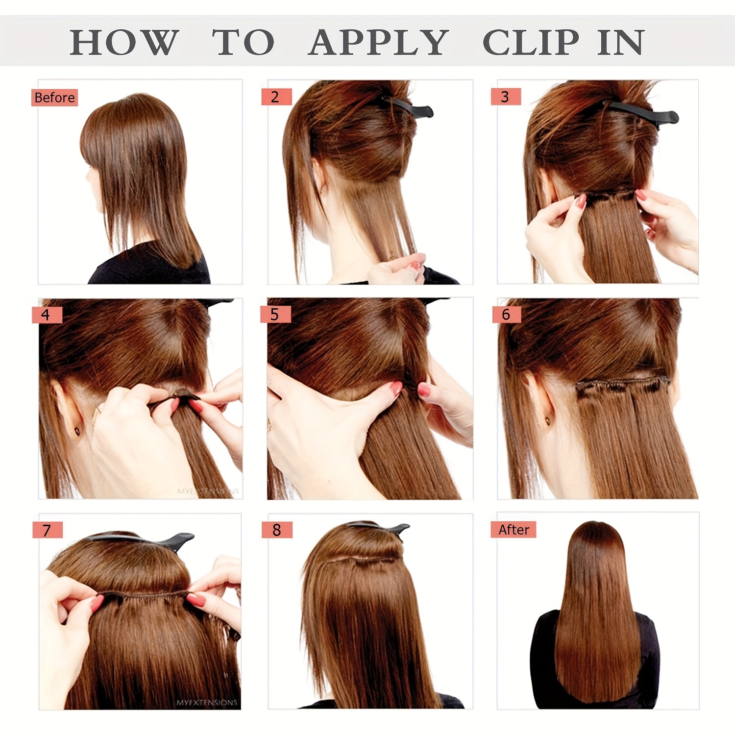 Clip In Hair Extensions 100 Human Hair Blonde Full Temu