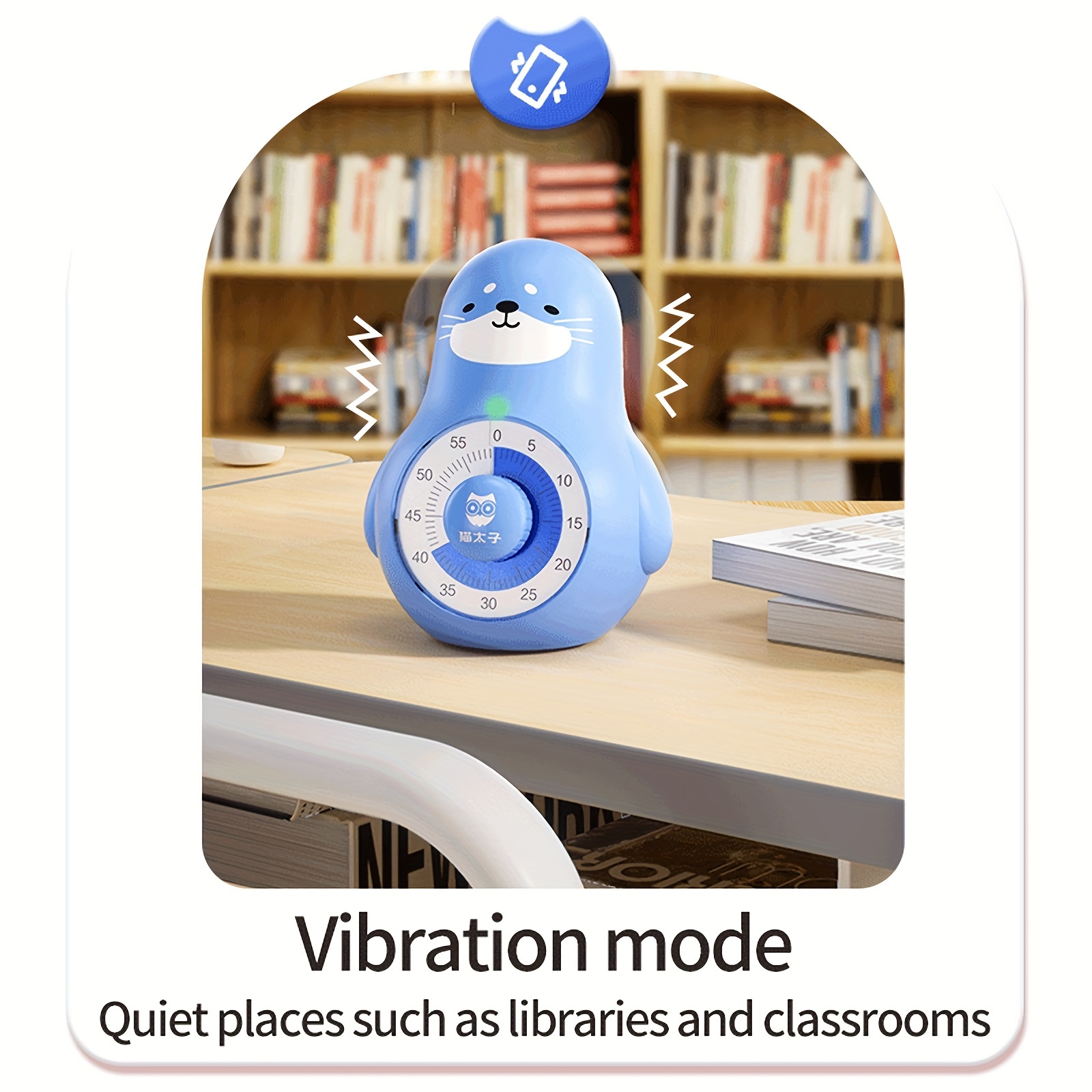 60 Minute Visual Timer Classroom Countdown Clock for Kids Adults