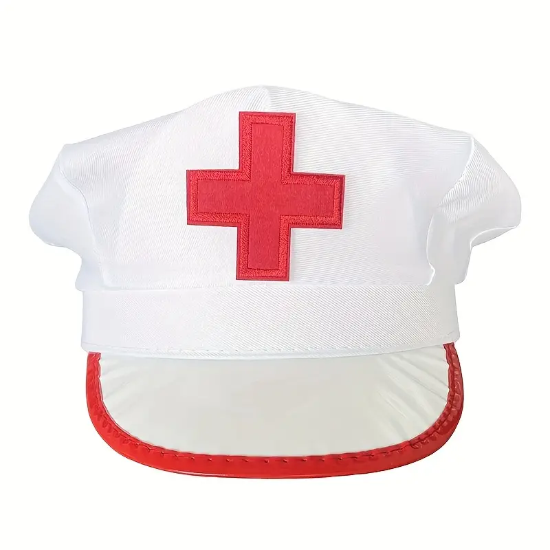 1pc Bandeau de chapeau d'infirmière avec croix rouge - Temu Luxembourg