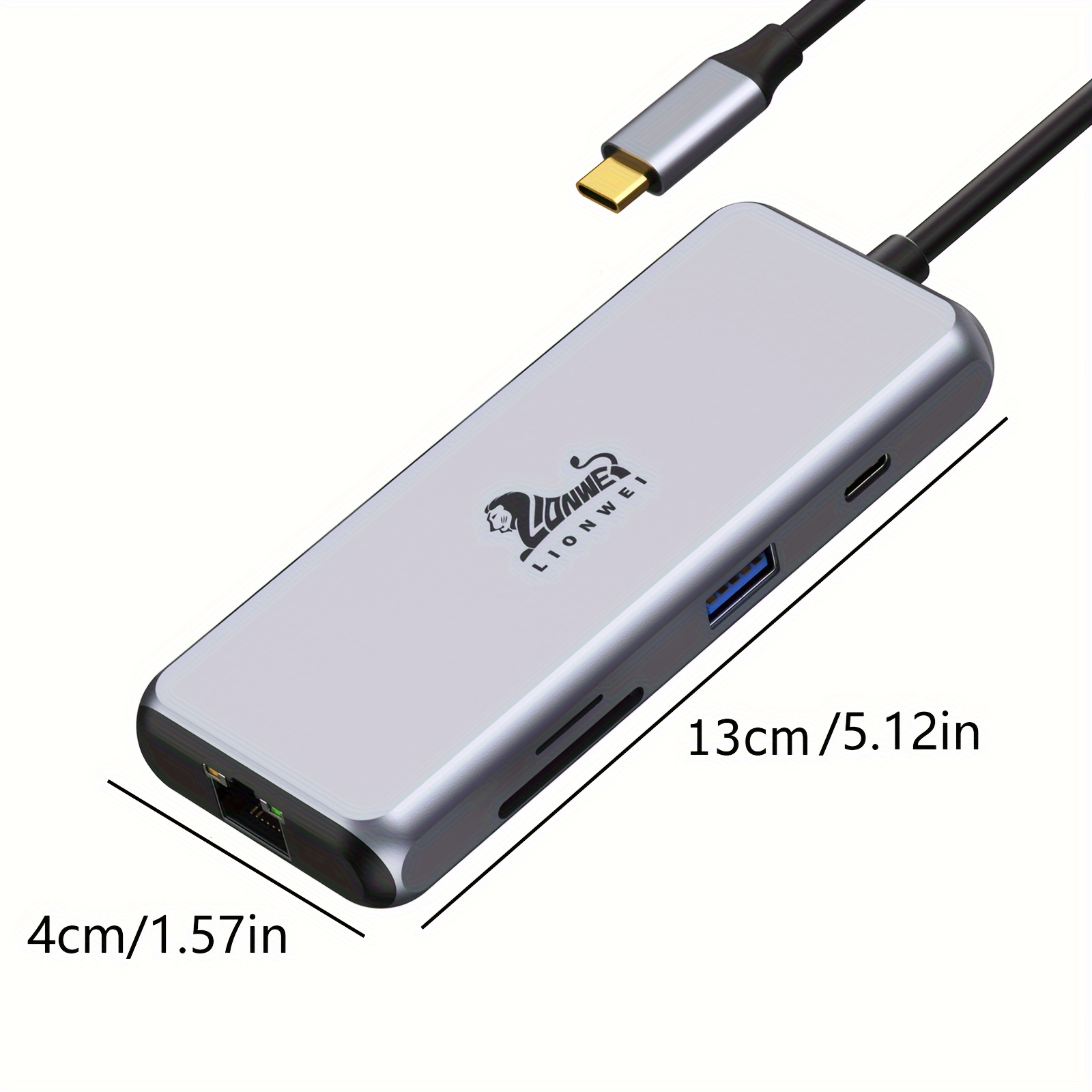 Lionwei USB C Docking Station Dual HDMI 9-IN-1