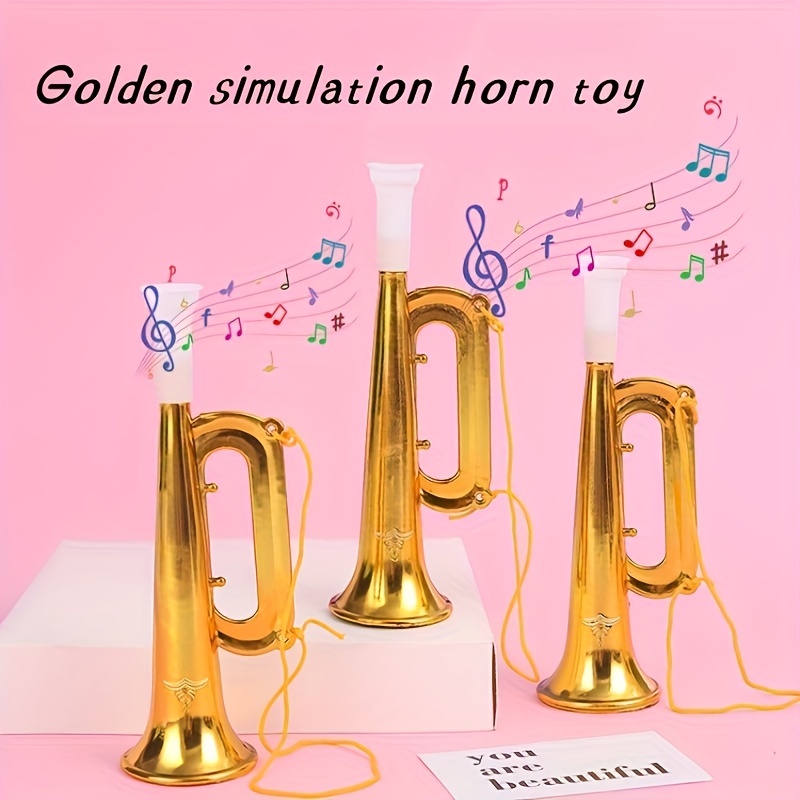 Trumpet Horn Football Noise Stadium Horns Maker Kidstoy Party Cheering Game  Soccer Wind Saxophone Toys Instruments