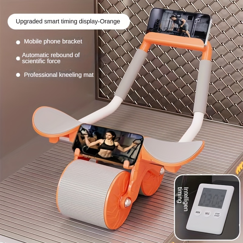 Shape Abs Instantly Automatic Rebound Abdominal Wheel - Temu