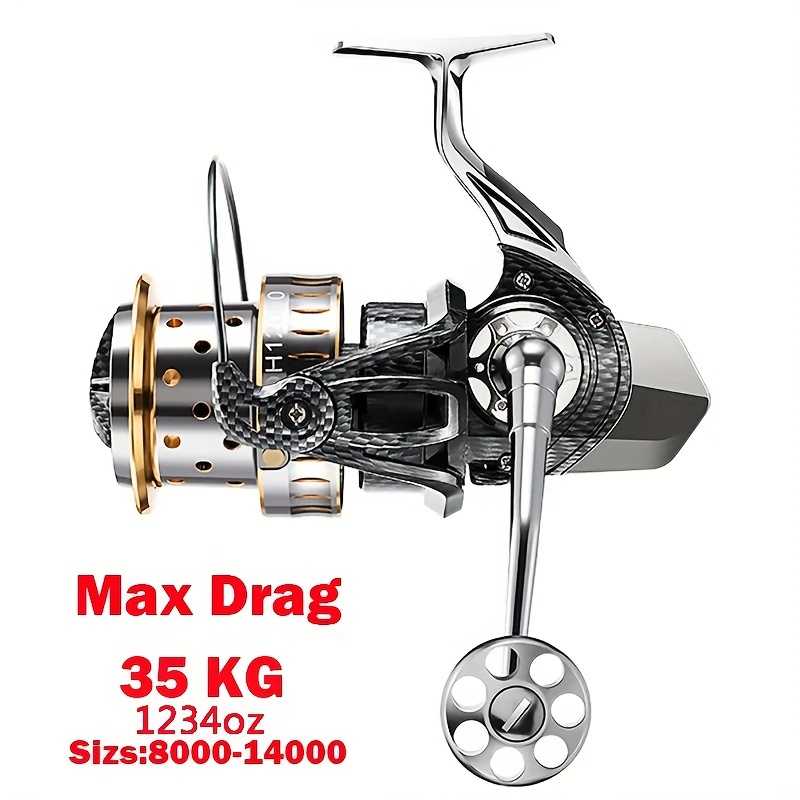 Upgrade Your Fishing Game with This Durable Stainless Steel Spinning Reel!