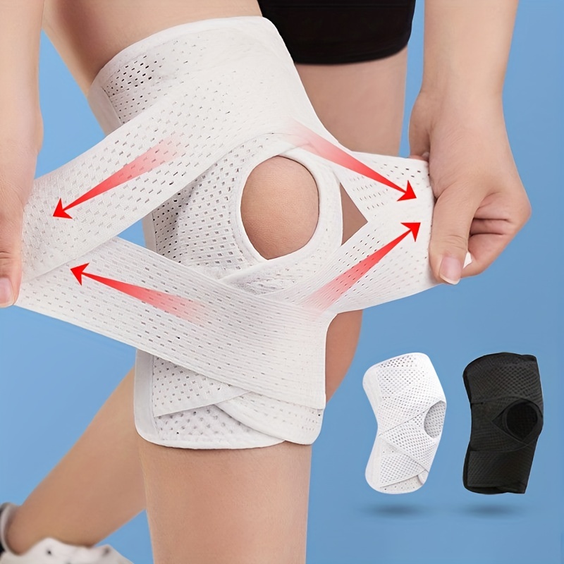 Compression Knee Brace Patella Gel Pad Side Stabilizers - Temu