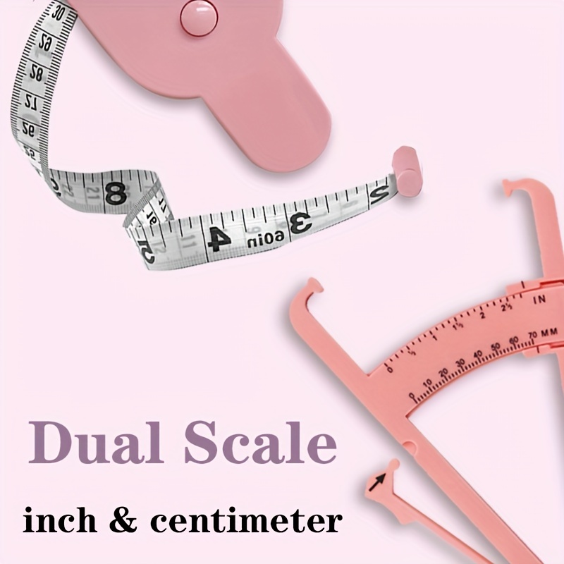 Accumeasure Body Fat Caliper Easy read Dual Scale Accurate - Temu