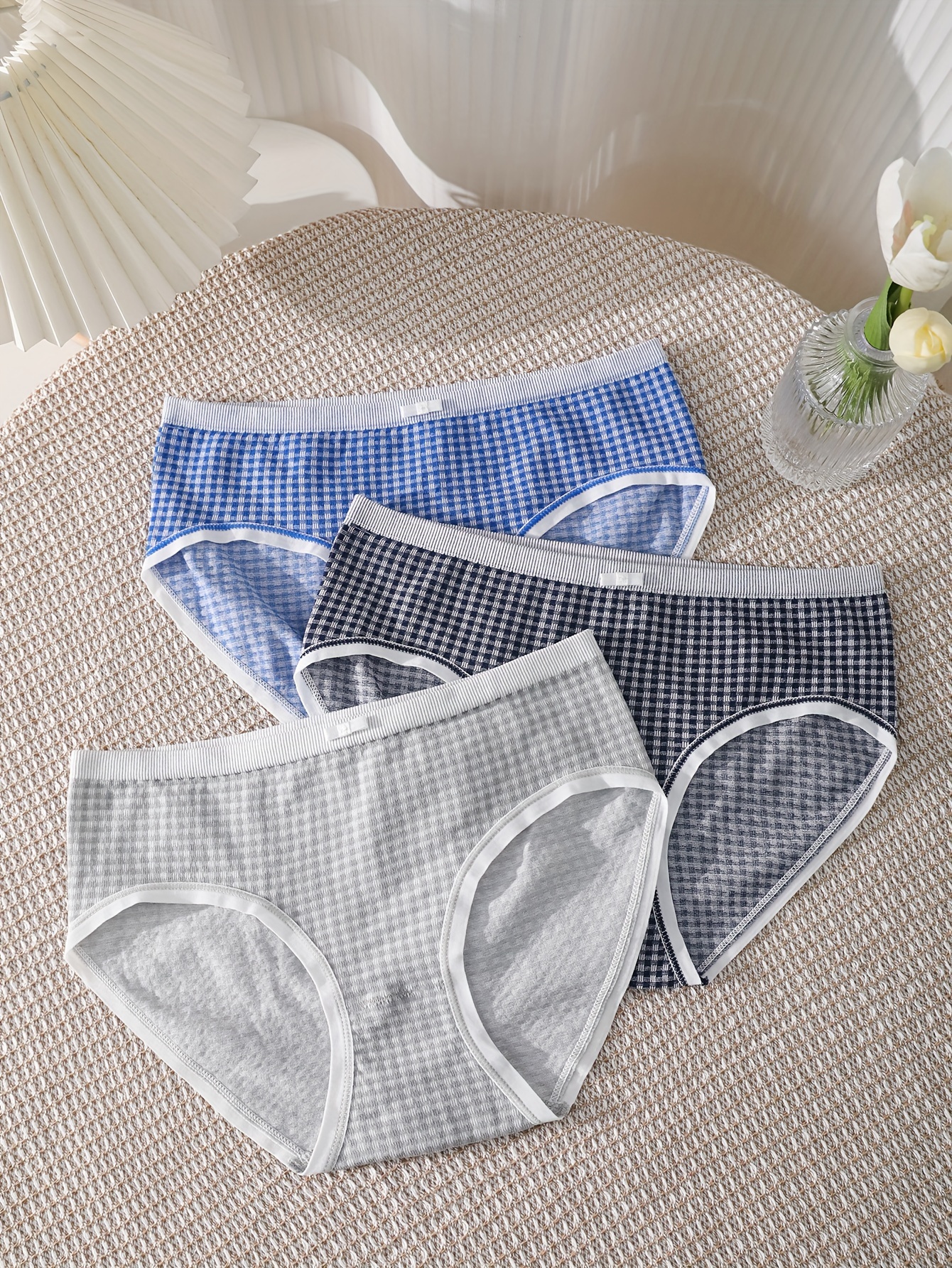 Lace Stitching Shaping Panties Comfy Breathable Tummy - Temu Canada