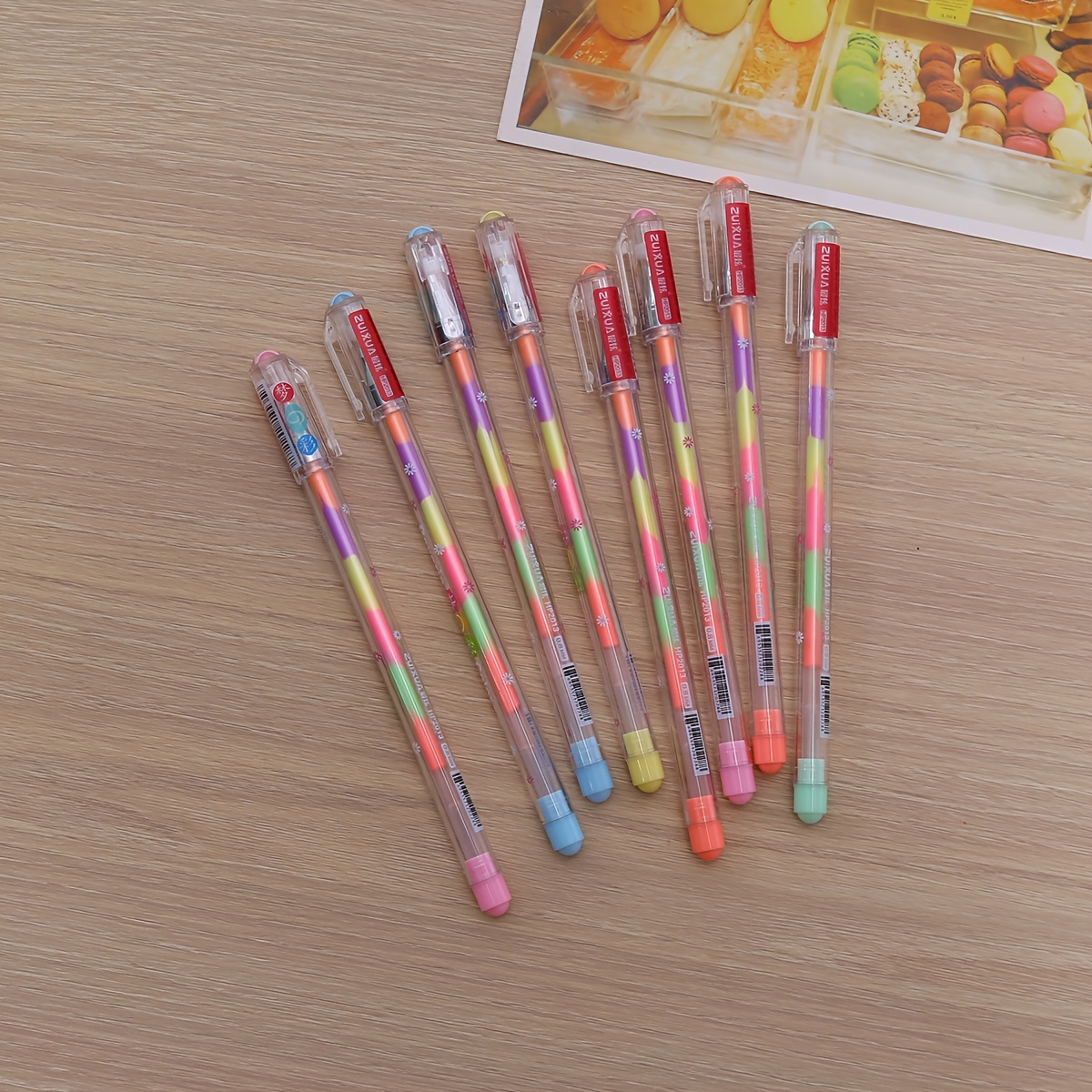 Multi color Pen Integrated Gel Pen 6 Colors In One Rainbow - Temu