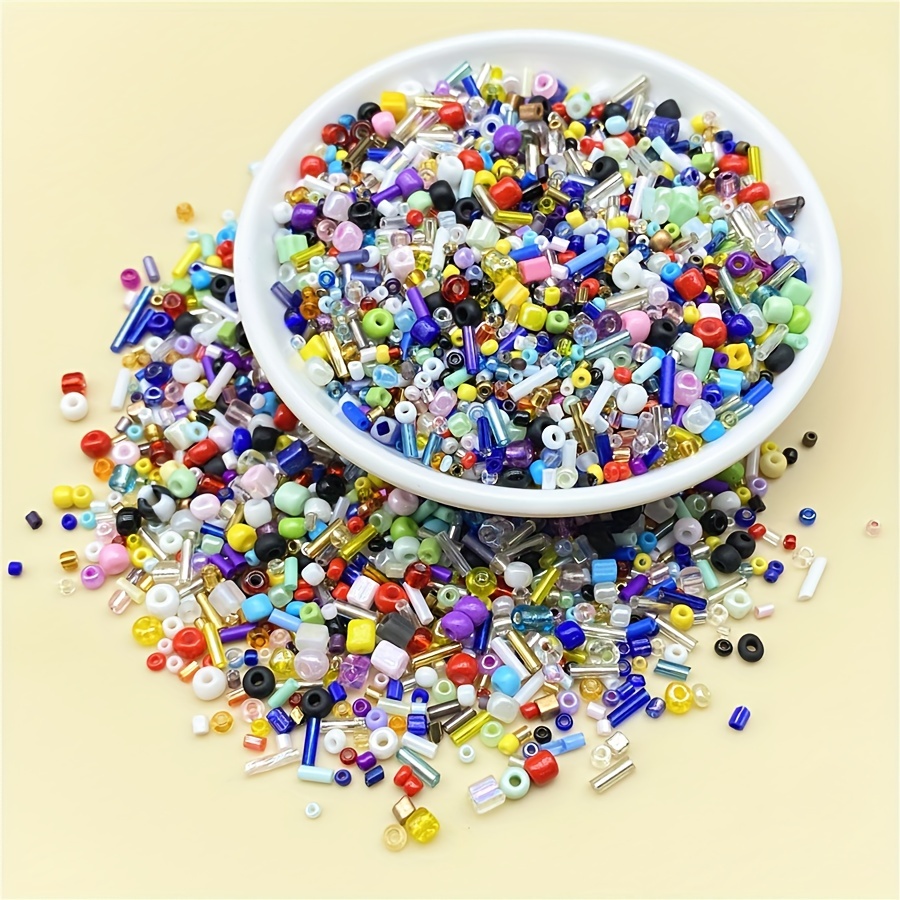 Mix Color Glass Seed Beads For Diy Earrings Bracelet - Temu