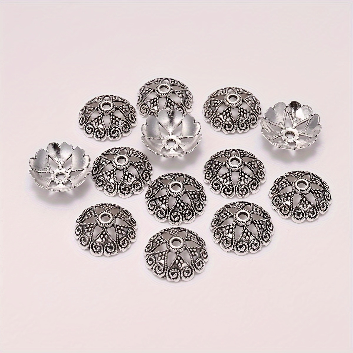 Silver Flower Tray Separator Hand beaded Flower - Temu