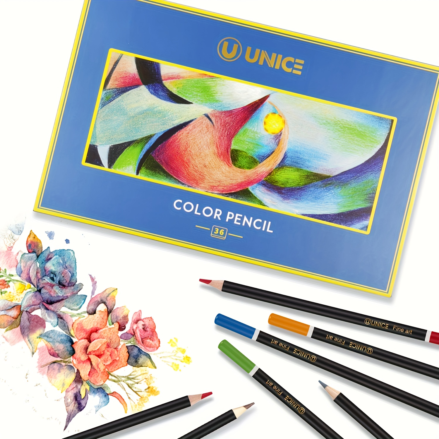 36 pièces Couleur Mélangée Ensemble De Crayons Coloré , Basique À Usages  Multiples Enfants Adulte Crayon De Couleur, Mode en ligne