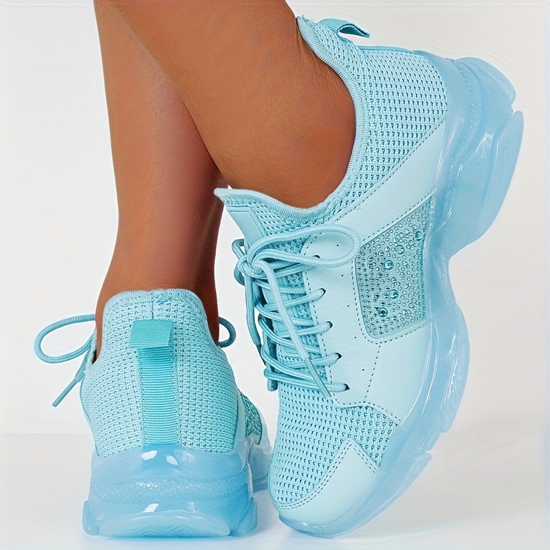 deportivo Zapatos de baile Mujer con cordón delantero Zapatillas deportivas, Moda de Mujer