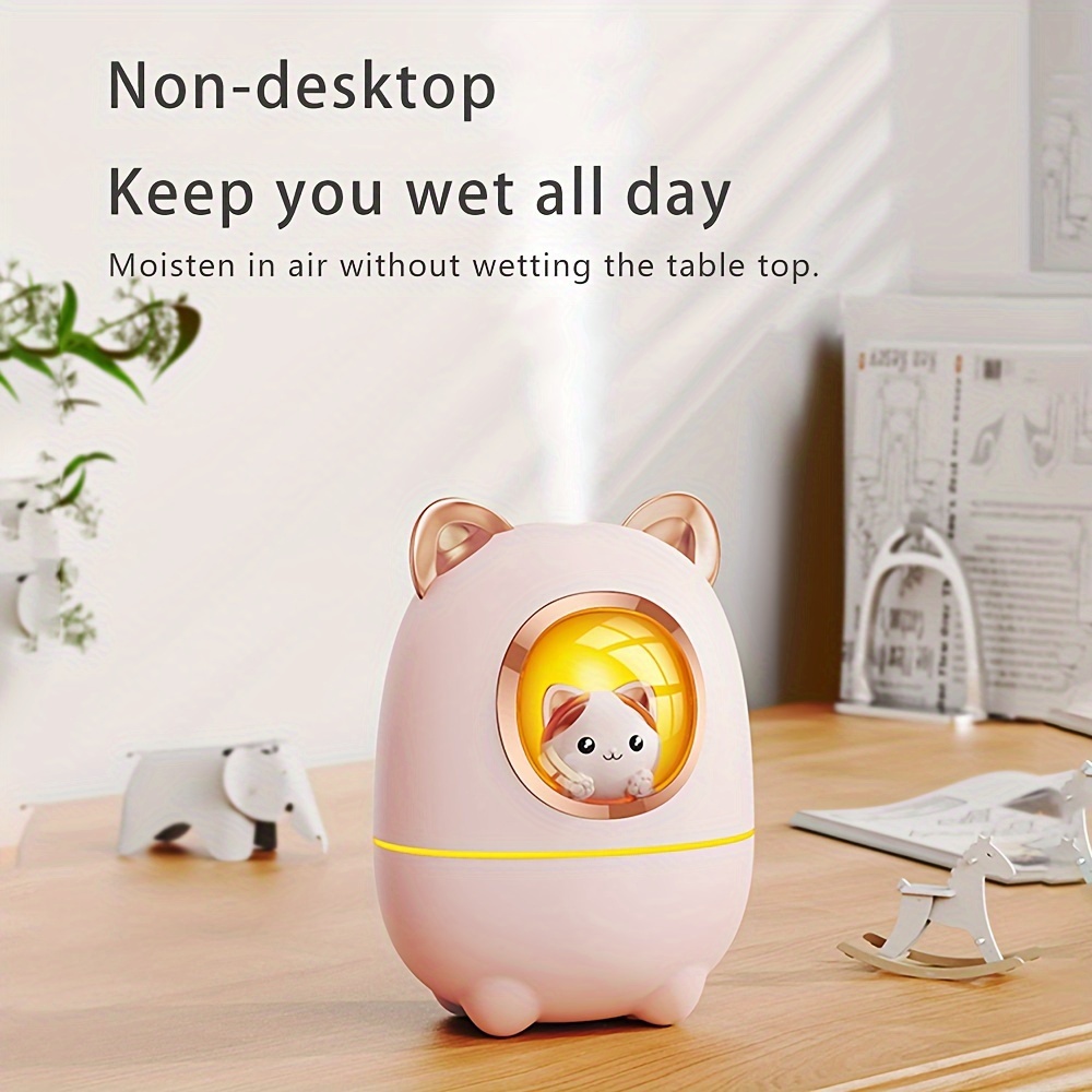 Humidifier Diffuser Cute Pet Humidifier Mini Office Desktop Air