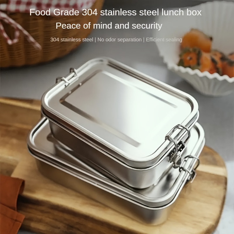Stainless Steel Lunch Box Leakproof - Temu
