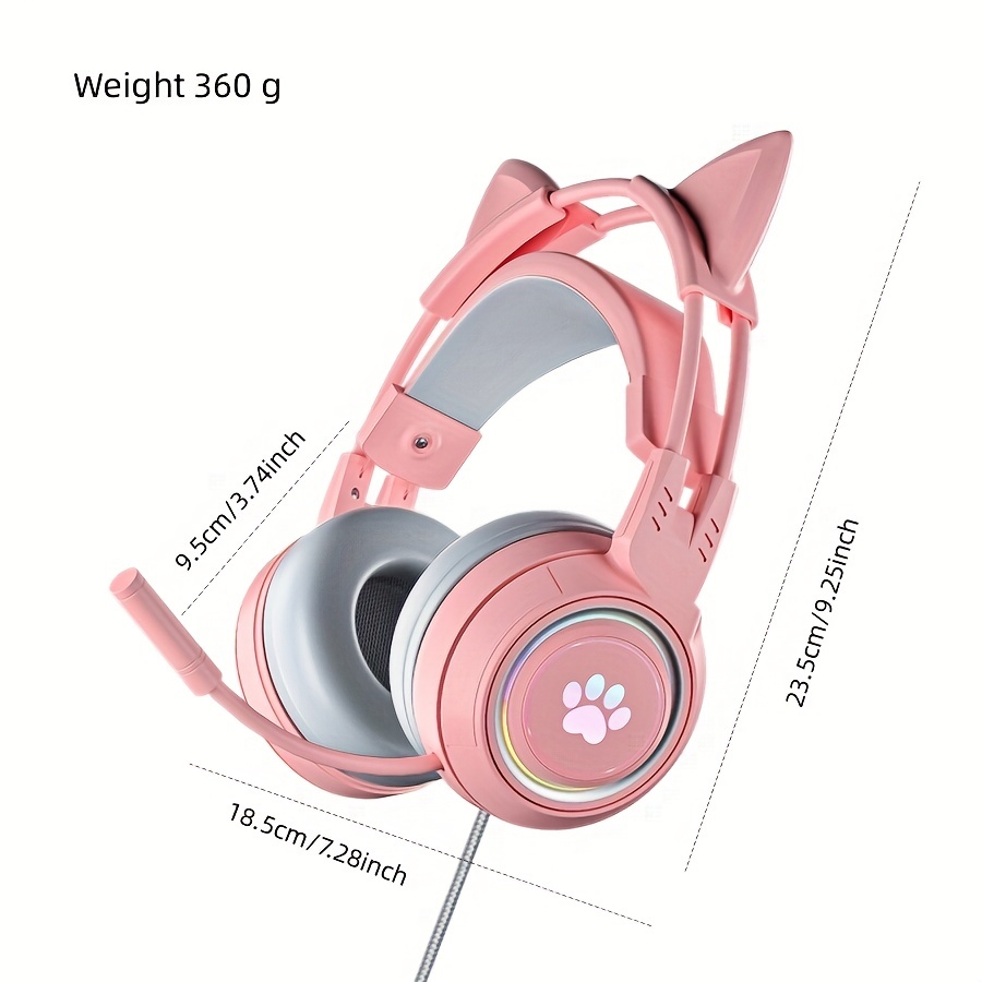 Las mejores ofertas en Micrófono incorporado Rosa Auriculares para  videojuegos