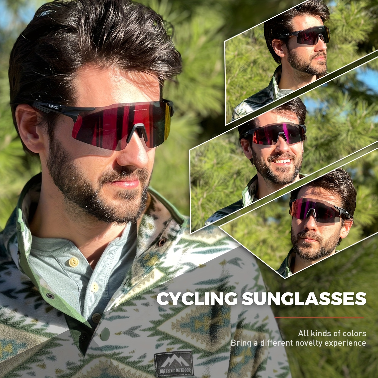 Sun Glasses Polarized New Cycling Glasses Mountain Bike Goggles Mens Cool  Bicycle Sunglasses Eyewear Mtb Sports Cycling 2lens Sunglasses And Womens  Fashion Outdoor Sports Cycling Driving Fishing Running Golf Beach Baseball  Goggles