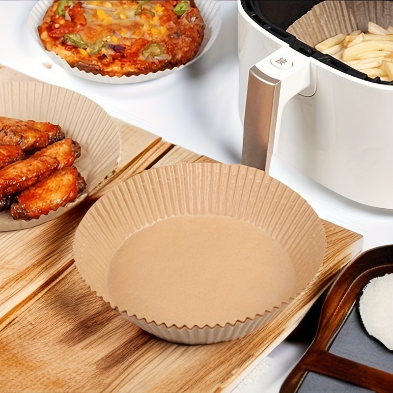 Disposable Air Fryer Liners, Round And Square Paper Air Fryer Liner Pots,  Paper Basket Bowls, Baking Trays, Oven Accessories, Baking Tools, Kitchen  Gadgets, Kitchen Accessories - Temu