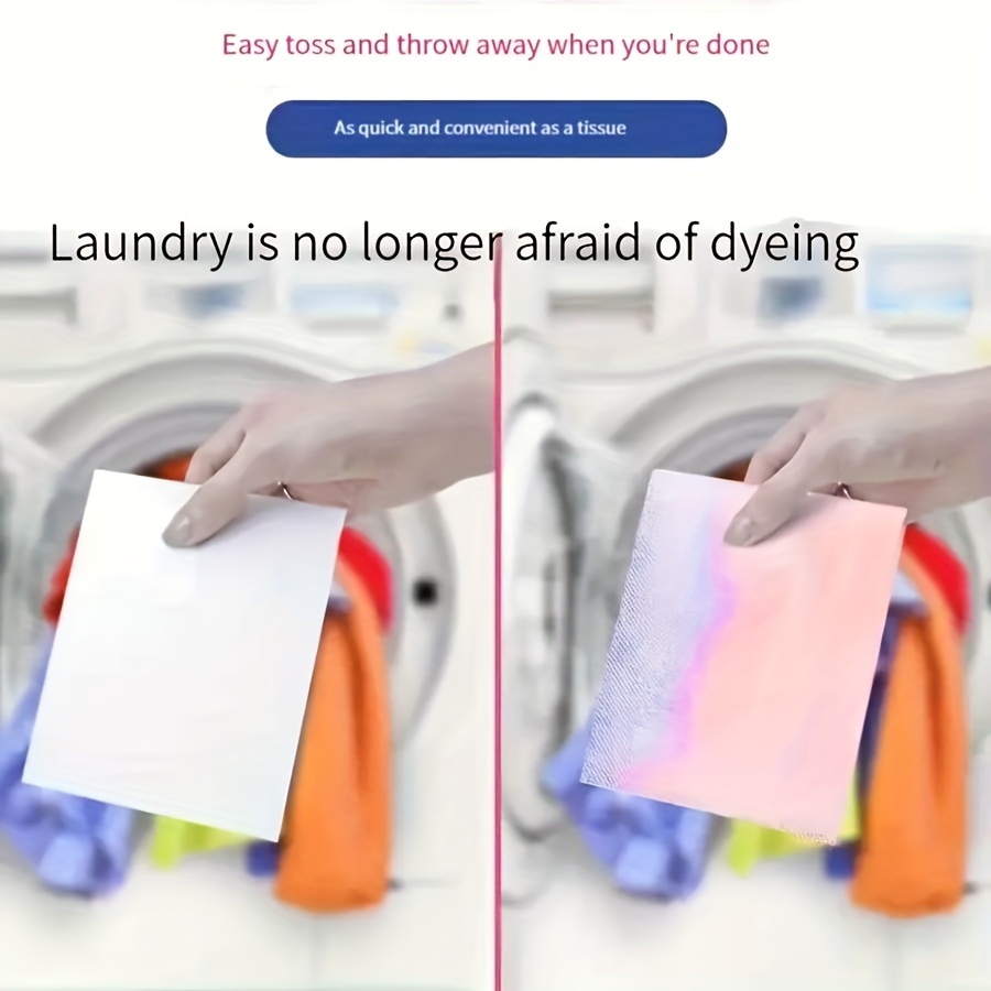 Disposable Color Catcher Sheets For Laundry, Anti-dyeing Laundry Washing  Sheets, Allow Mixed Washes, Prevent Color Runs, And Maintain Original Color  Of Clothing, Cleaning Supplies, Cleaning Tool, Ready For School - Temu