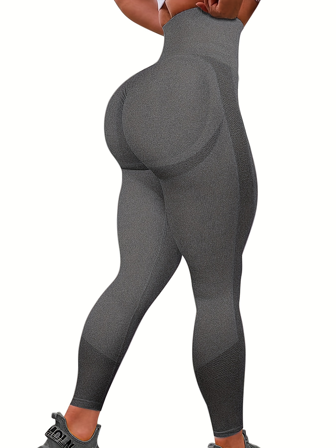 Women's High Waist Butt Lifting Leggings Soft Stretchy - Temu