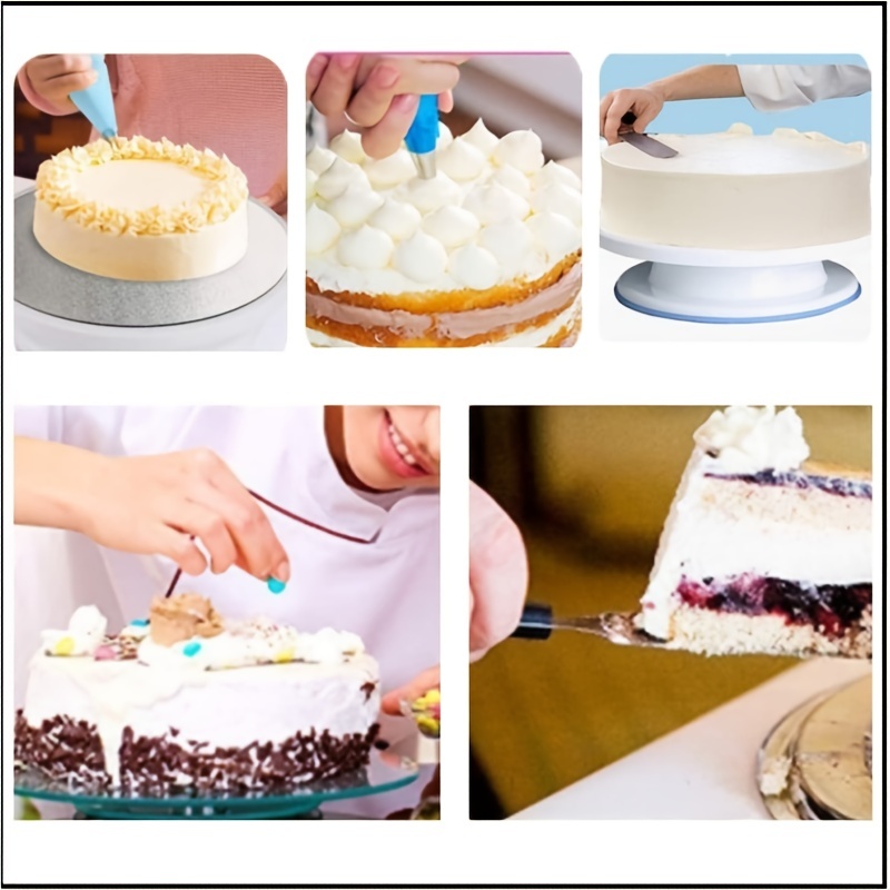  Plato giratorio para tartas para decorar – Soporte