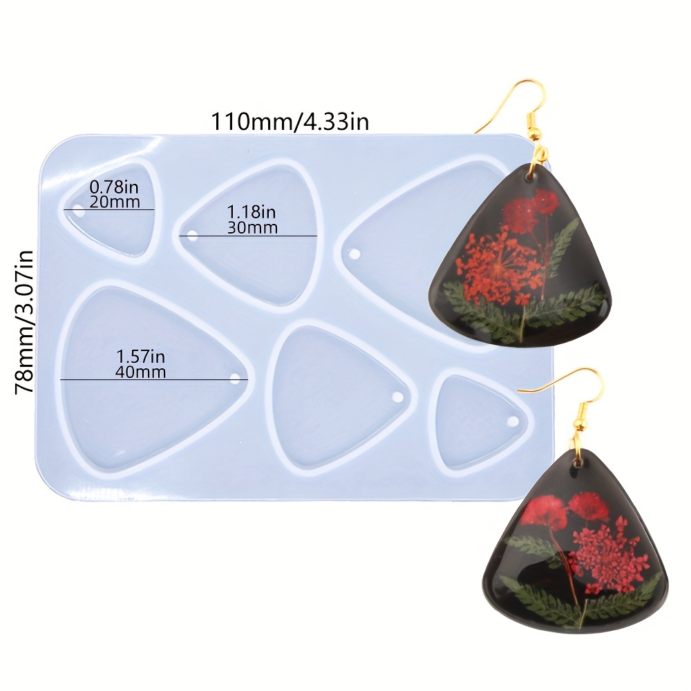 2Pcs Star Multi Piece Circle Arch Drop Shaped Jewelry Casting Molds  Earrings Resin Molds Jewelry – the best products in the Joom Geek online  store