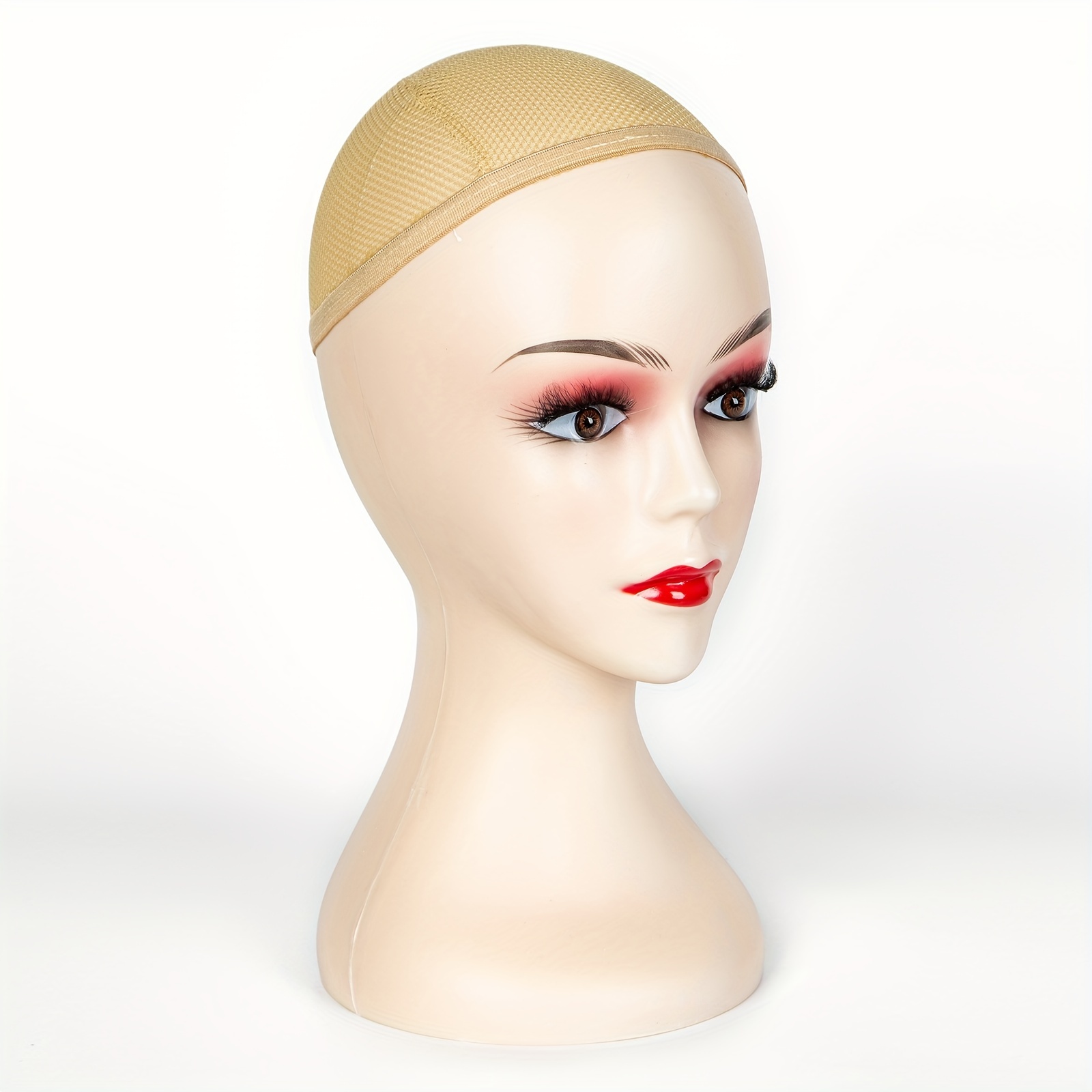 Mannequin Female Realistic Mannequin Head For Wigs Lifelike - Temu