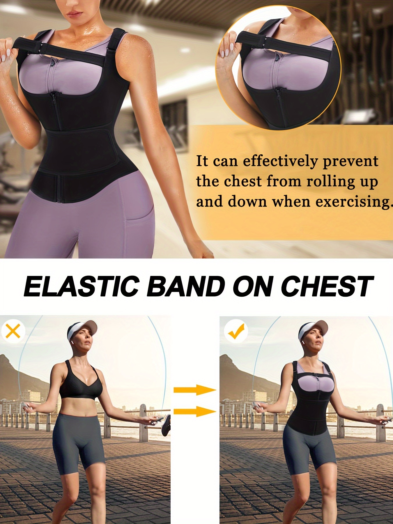 Women Fat Burning Shapewear Belly Control Elastic Spandex Corset Waist  Training Body Shaper Cloth