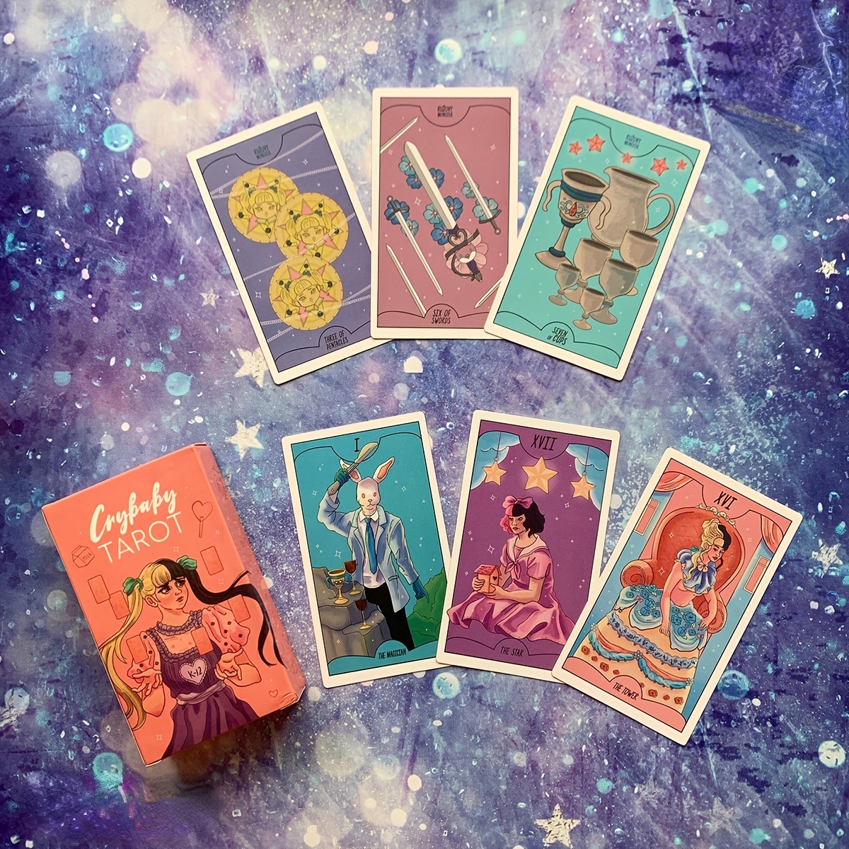 Nuove carte dei tarocchi Oracoli Mazzo Divinazione misteriosa Mistica  Lenormand Oracoli Carte per donne ragazze Gioco di carte da tavolo Shry