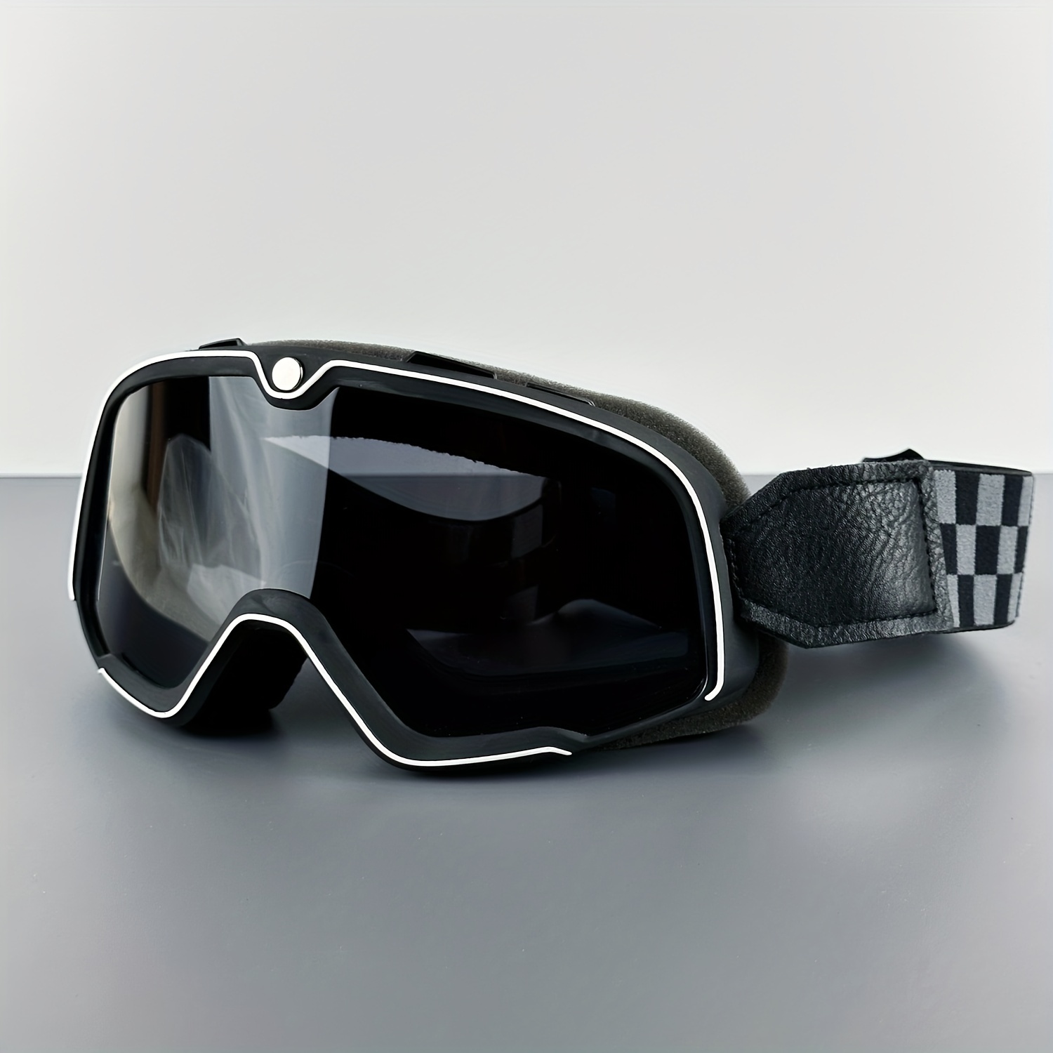 Retro Motorcycle Goggles Vintage Ski Glasses Motocross Sunglasses