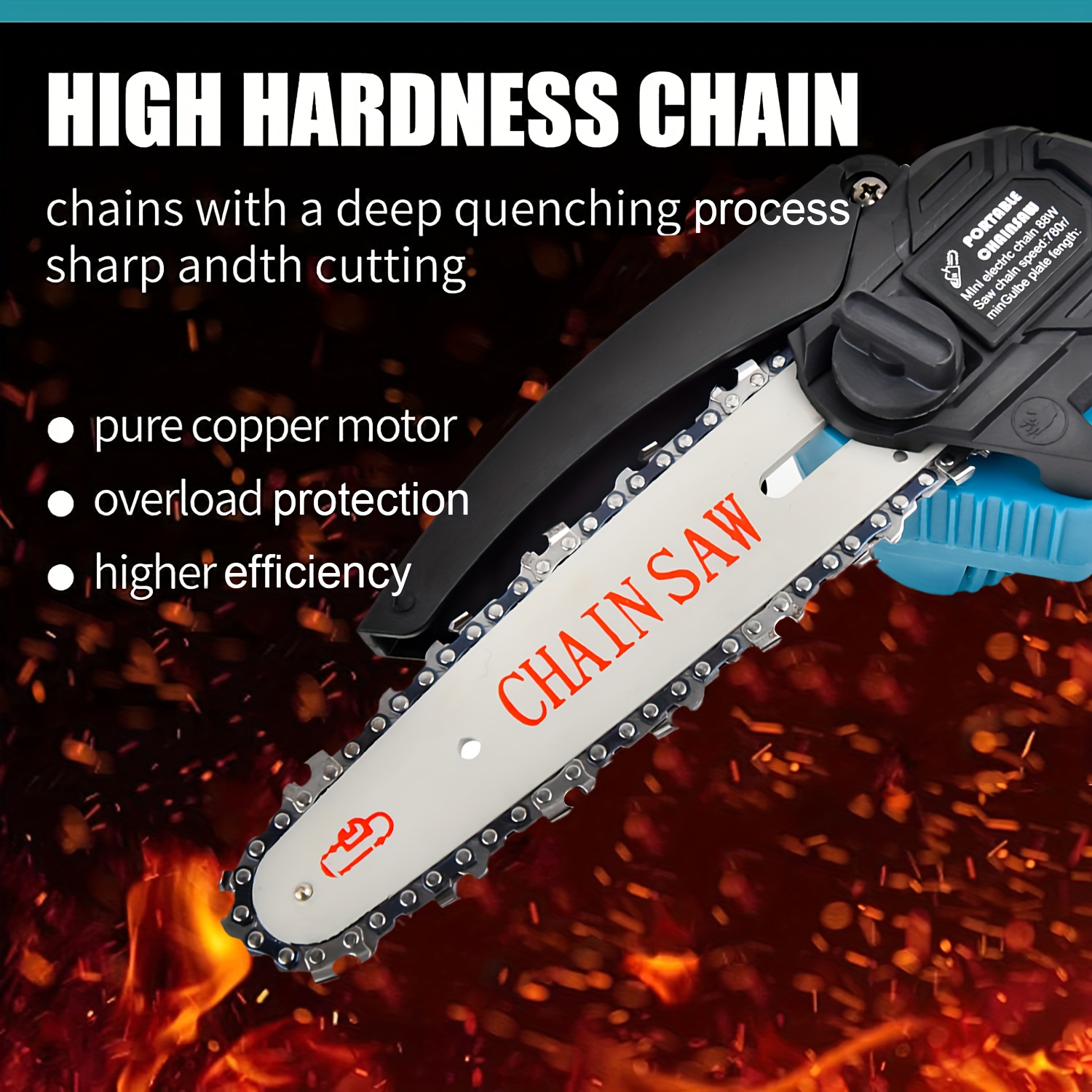 Electric Pruning Saw Accessory, Mini Electric Chainsaw Saw