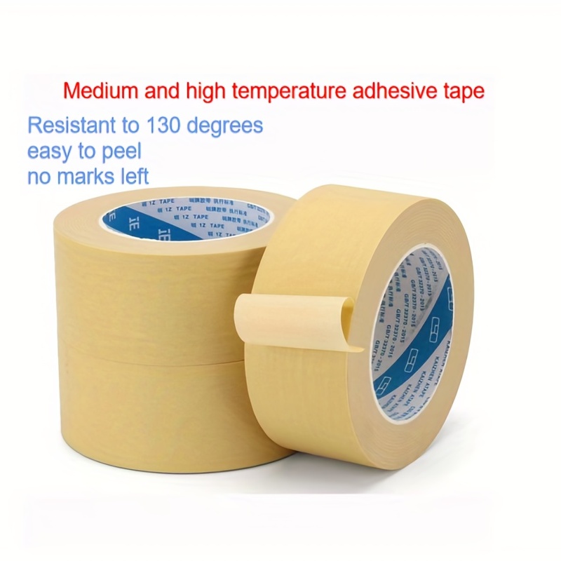 Yellow masking tape High-temperature