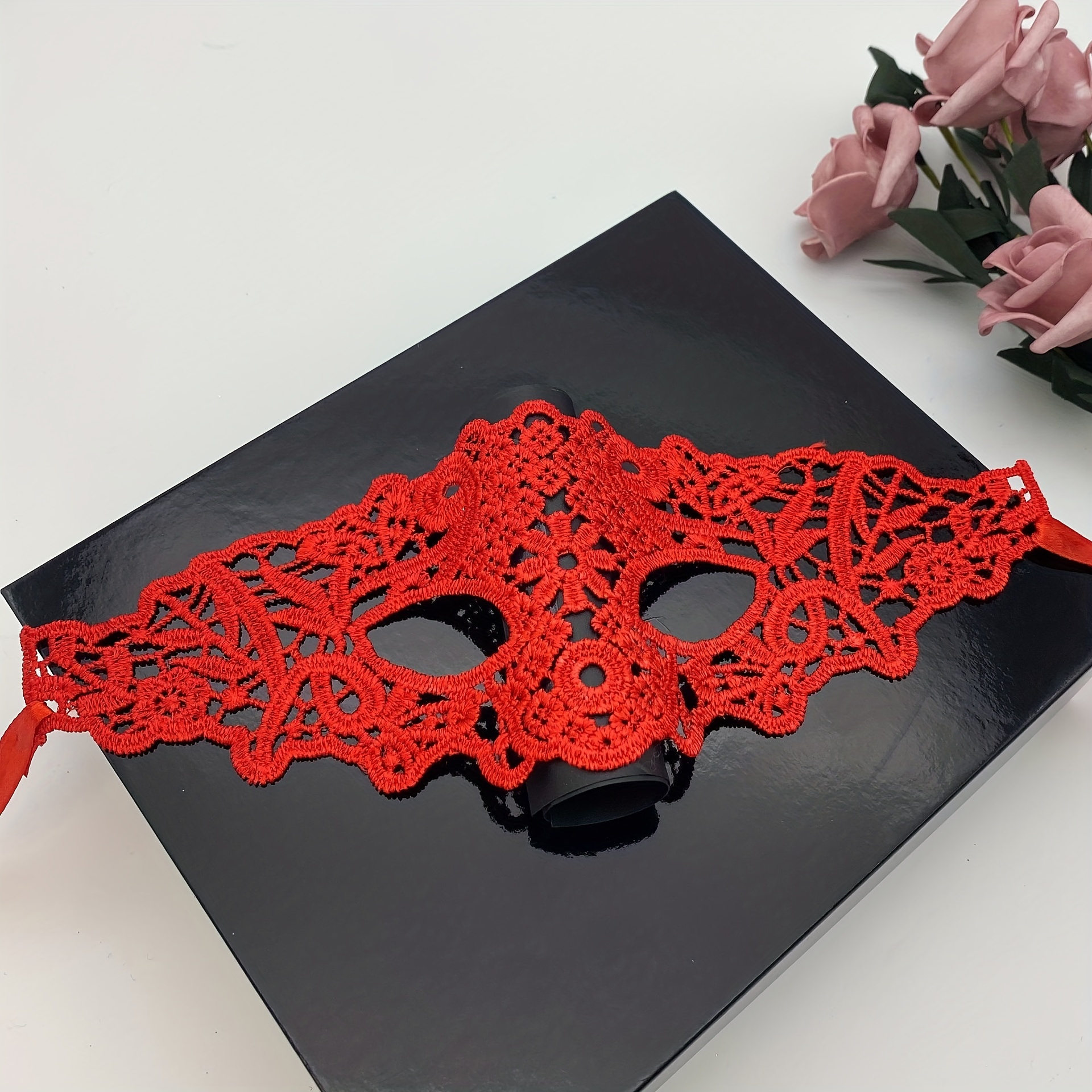 Sexy Lace Half Face Mask for Erotic Play