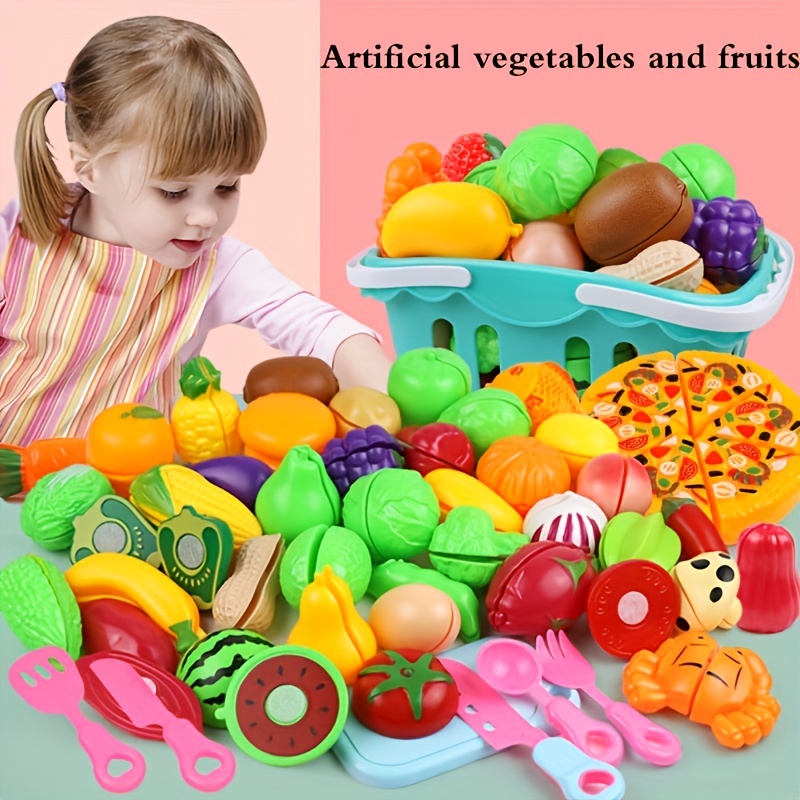 Fruit Cutting And Chopping Toys Simulation Vegetable Fruit - Temu