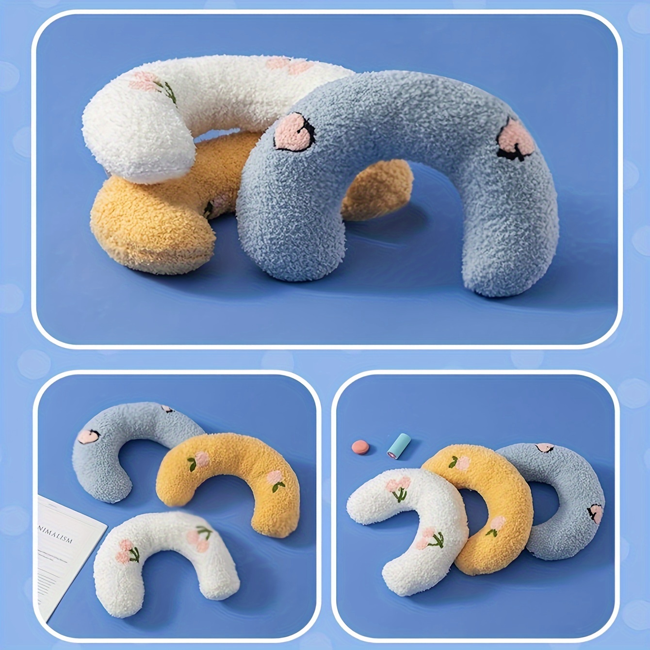 Pet Pillows Cuscino Peluche A Forma U Gatti Morbidi Cuscini - Temu Italy