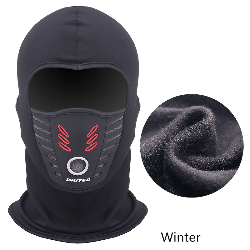 Maschera Sci In Pile Invernale Maschera Viso Moto - Temu Italy