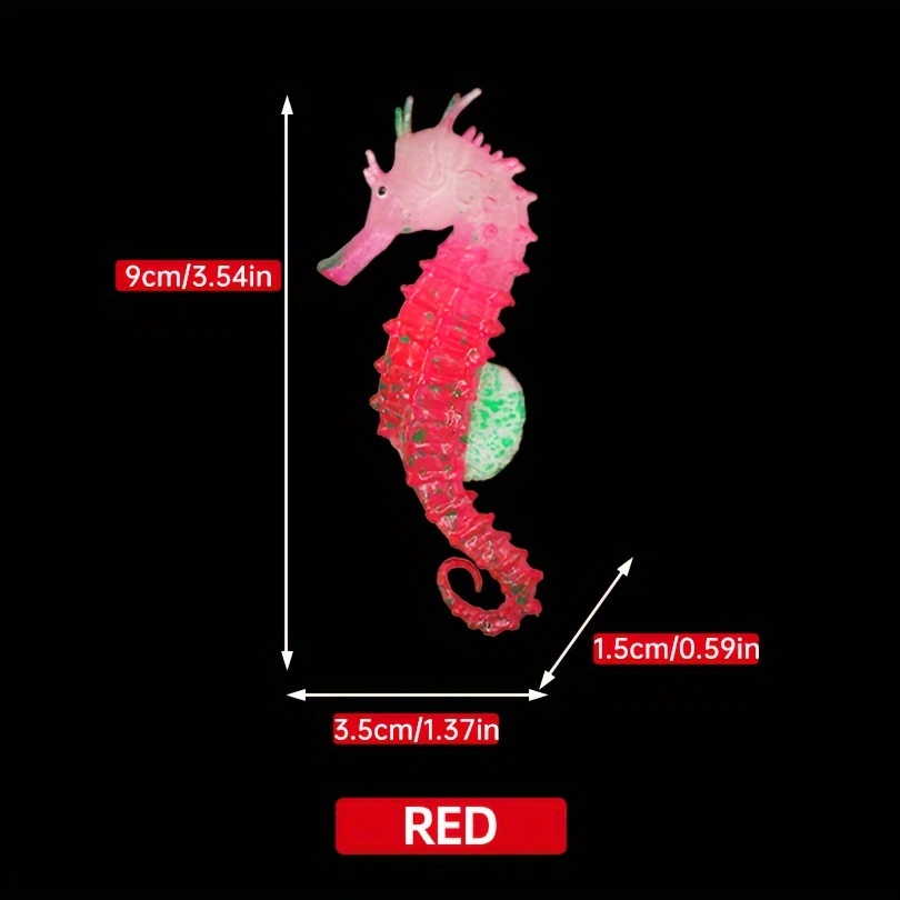 Dm Luminous Seahorse Aquarium Decoration And Scenery