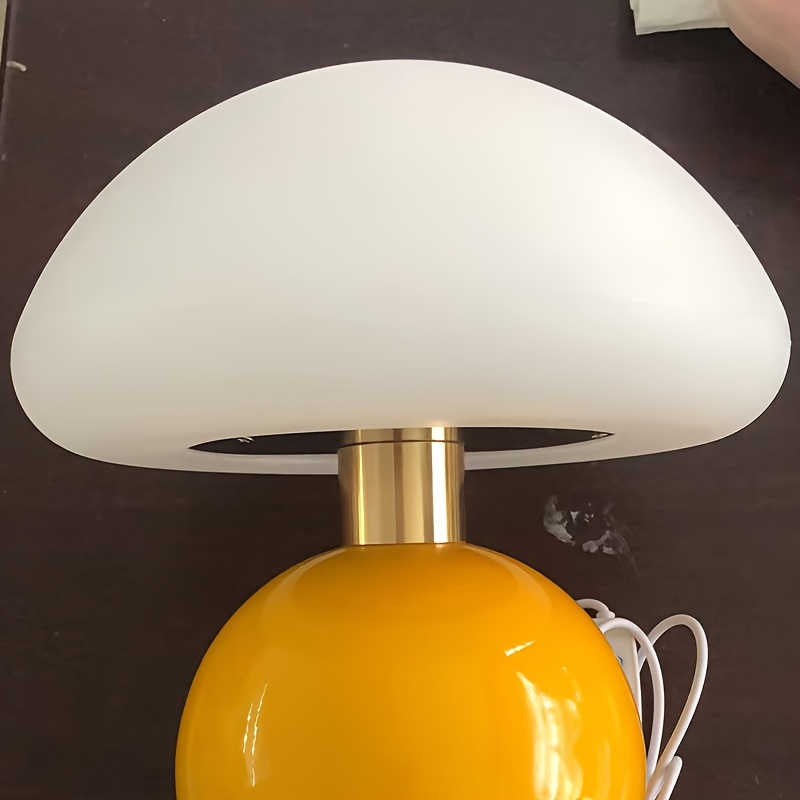 Lámpara de mesa moderna de 2 luces con tulipa de cristal Doris S3820180N  ACB