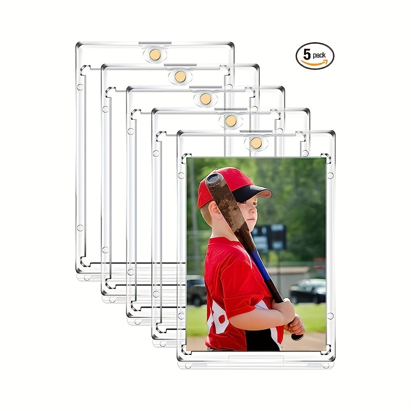 Magnetic Card Holder Magnetic Trading Card Holder Baseball - Temu