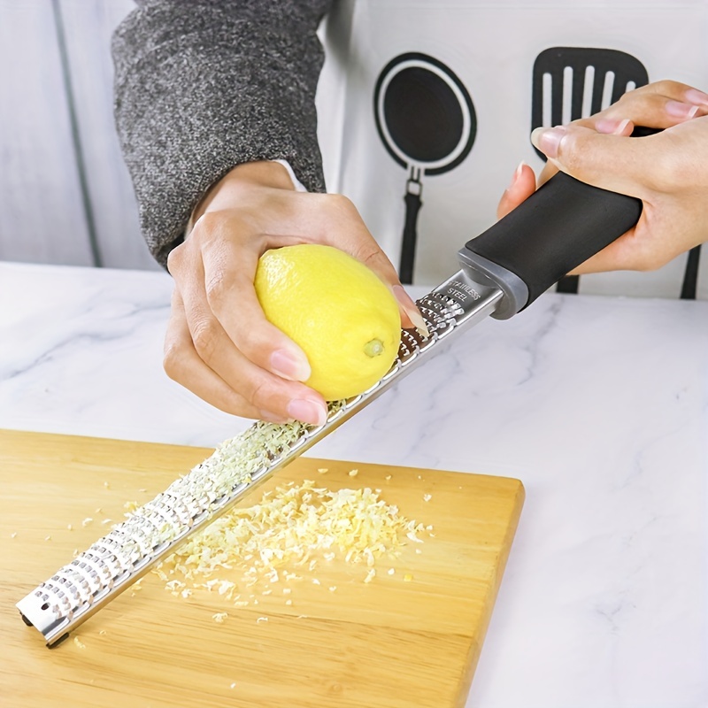 1pc Lemon Zester Grater Stainless Steel Peeler Kitchen Stuff Clearance  Kitchen Accessories Kitchen Gadgets