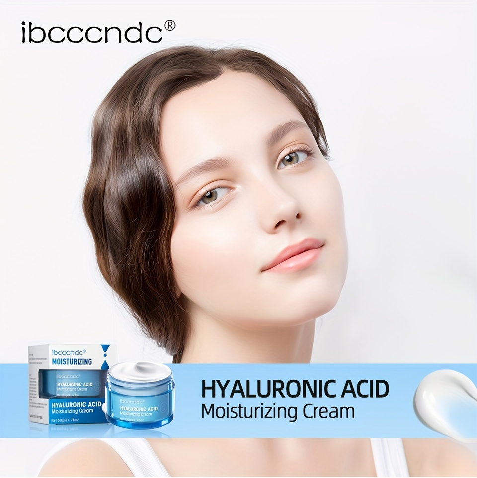 moisturizing cream hyaluronic acid hydrating face moisturizer gel cream to   and   dry light beige 50g Product details 0