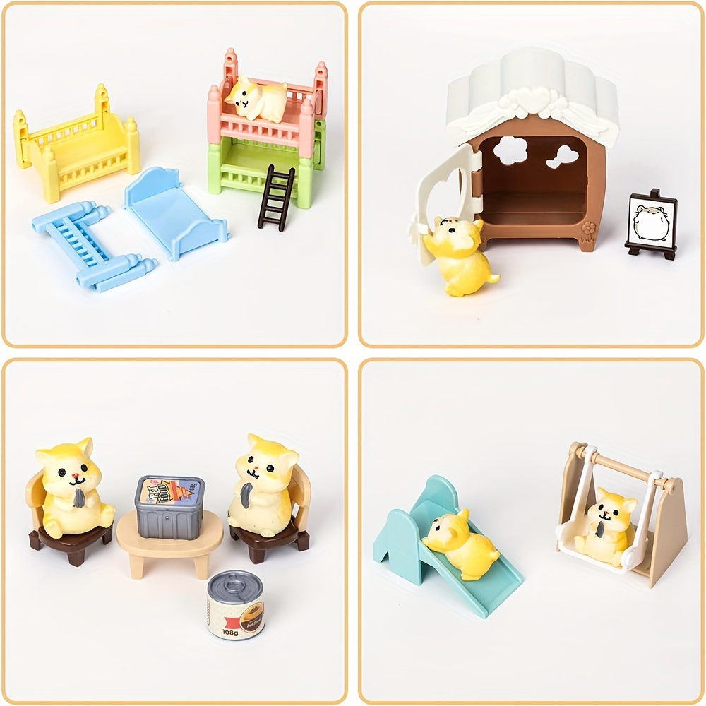 Toy hamster outlet playset