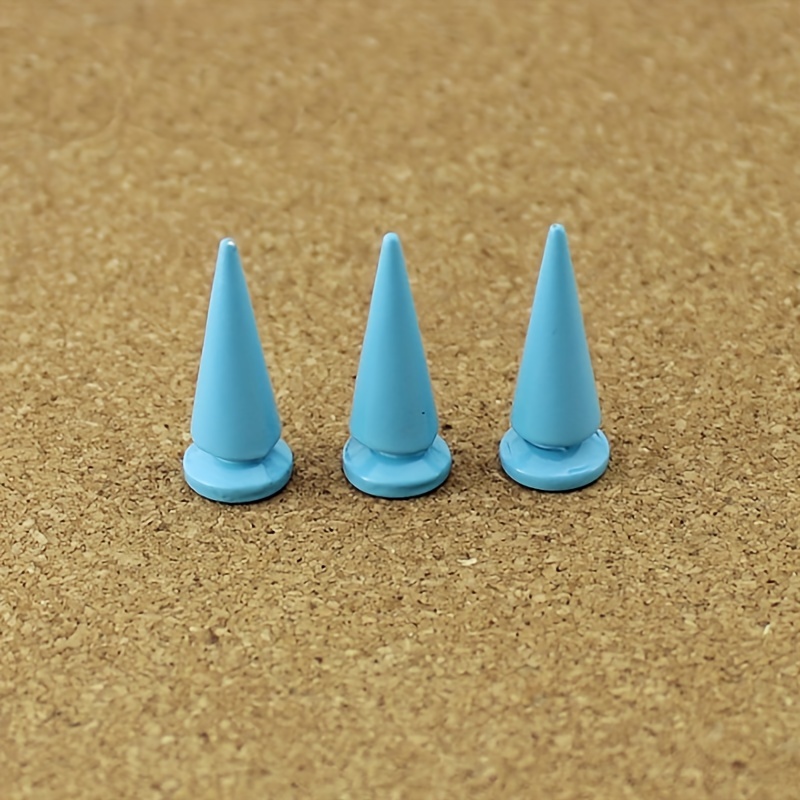 Bullet Cone Colored Studs And Spikes For Clothes Diy Handcraft Garment  Rivets For Leather Bag Shoes - Temu Germany