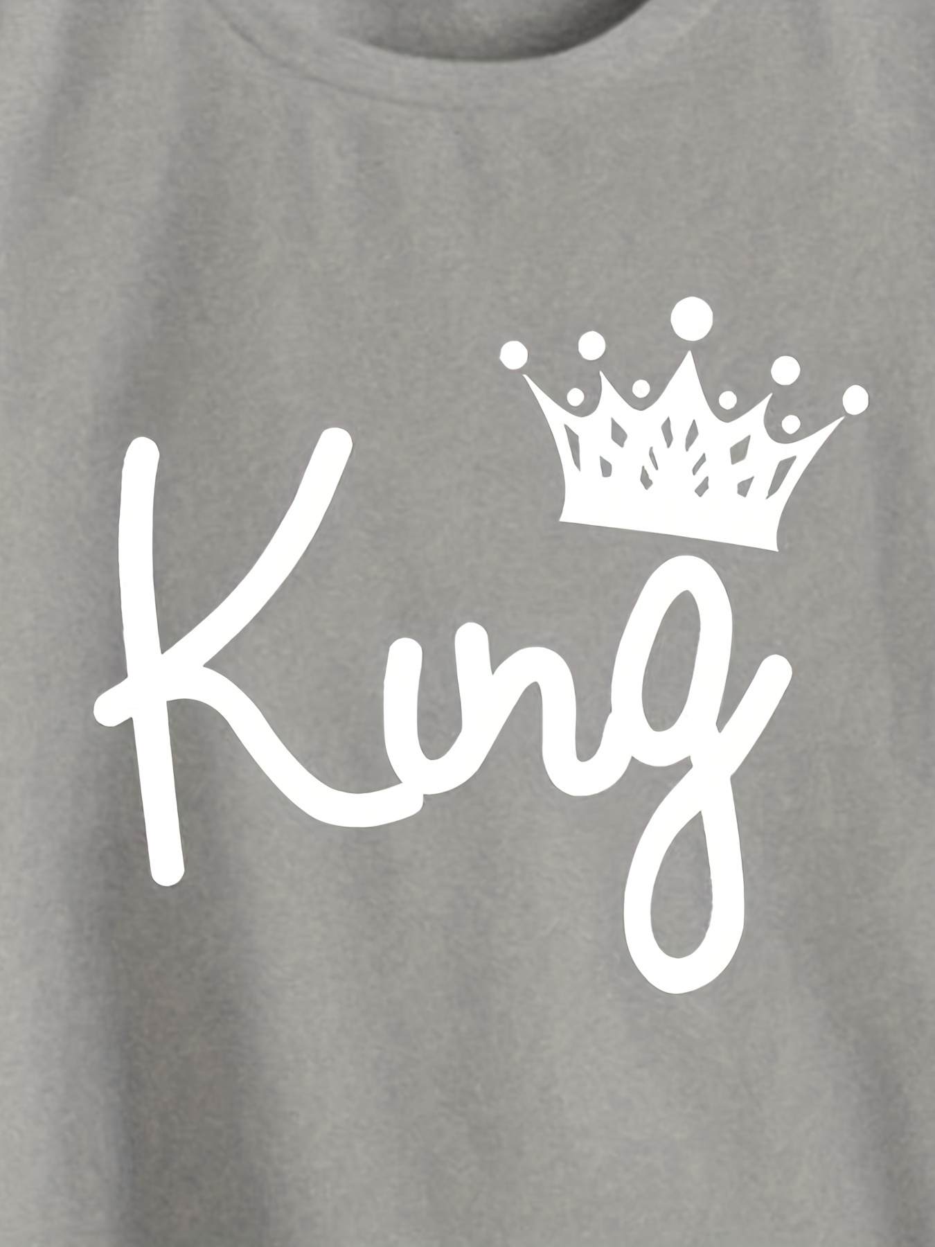 Maglia Da Uomo A Blocchi Di Colore Con Motivo King Crown - Temu Italy