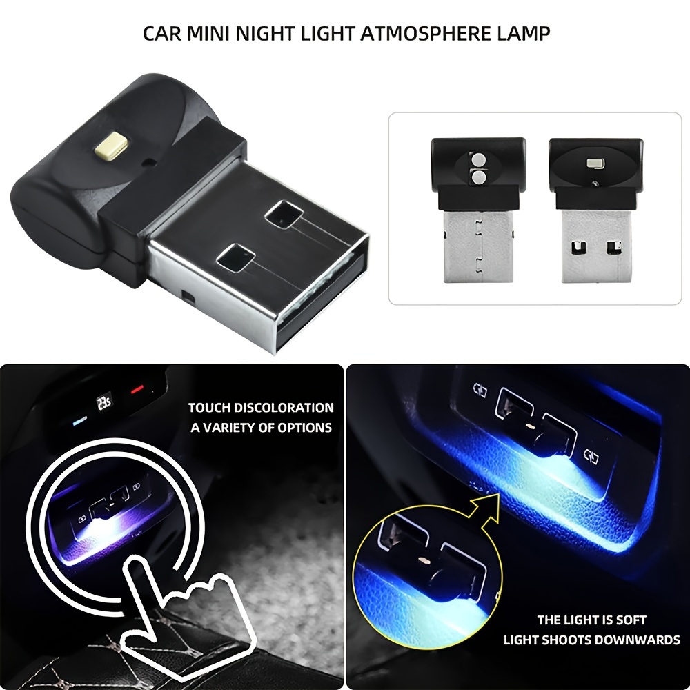 Auto-Innenlicht Mini Touch, Decke LED Lese Nachtlicht USB-Ladegerät Lampe -  Temu Switzerland