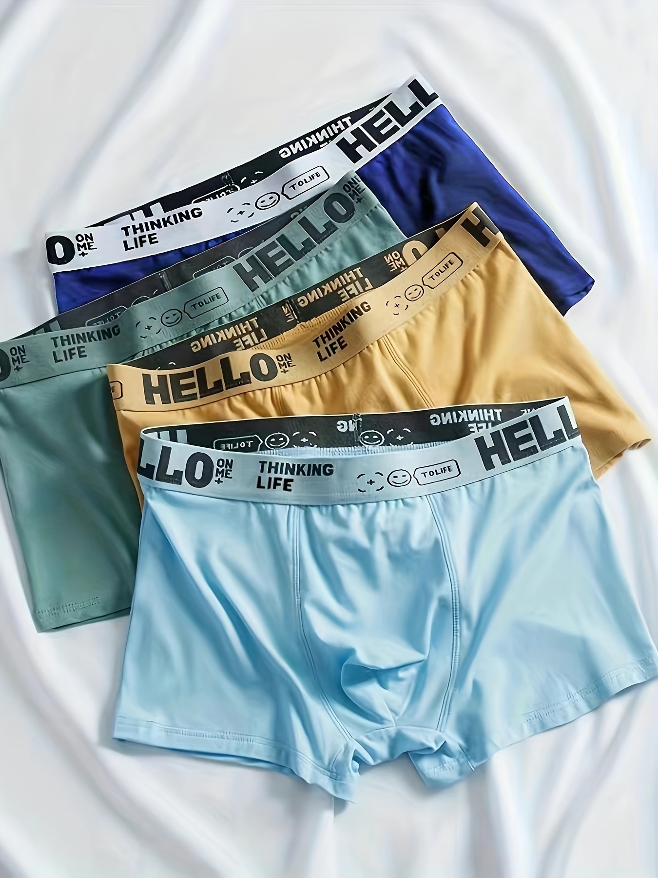 Men's Underpants Teenagers Men's Underpants Boxer Trendy - Temu