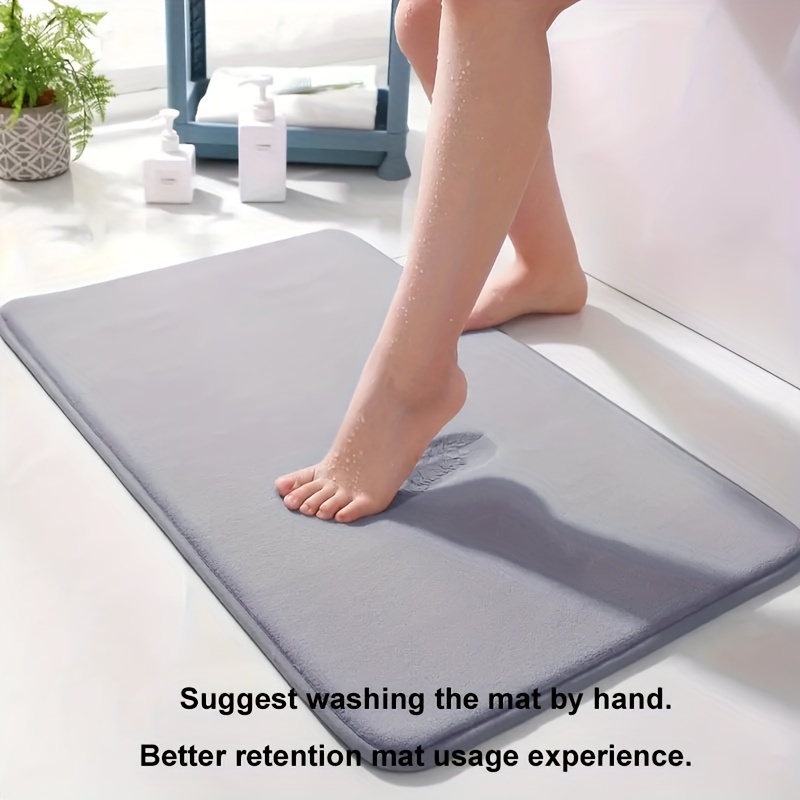 Dropship 1pc Thickened High Fluff Floor Mat Bathroom Water Absorption  Anti-skid Mat Bathroom Doormat Bedroom Carpet Floor Mat to Sell Online at a  Lower Price