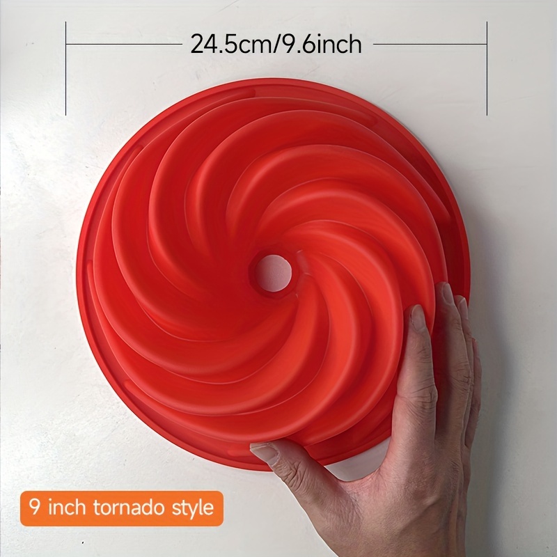 9-inch Silicone Cake Mold, Christmas Cake Mold, Non-stick Slotted