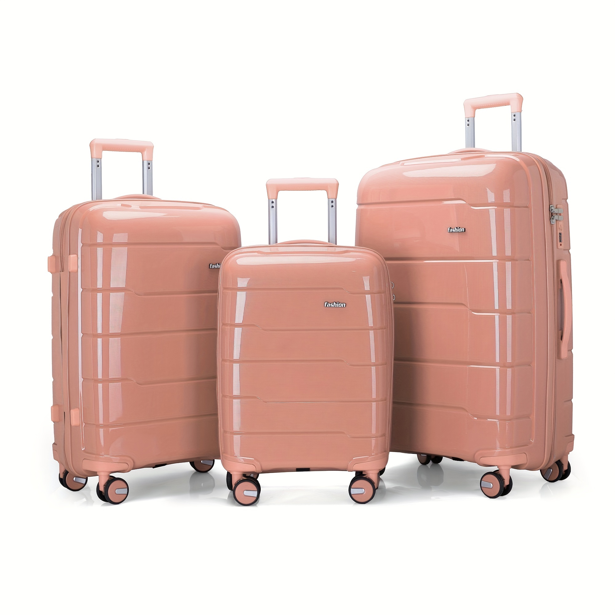 Luggage Set Sturdy Durable Carry Suitcase Hard Shell - Temu Australia