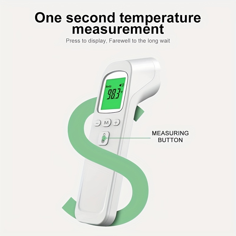 2 in 1 Digital Thermometer Instant Accuracy Fever Alarm No - Temu