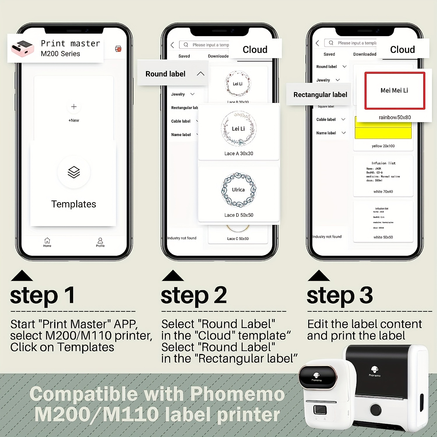 Phomemo M200/M220 Étiqueteuse Imprimante de codes à barres - Temu Canada